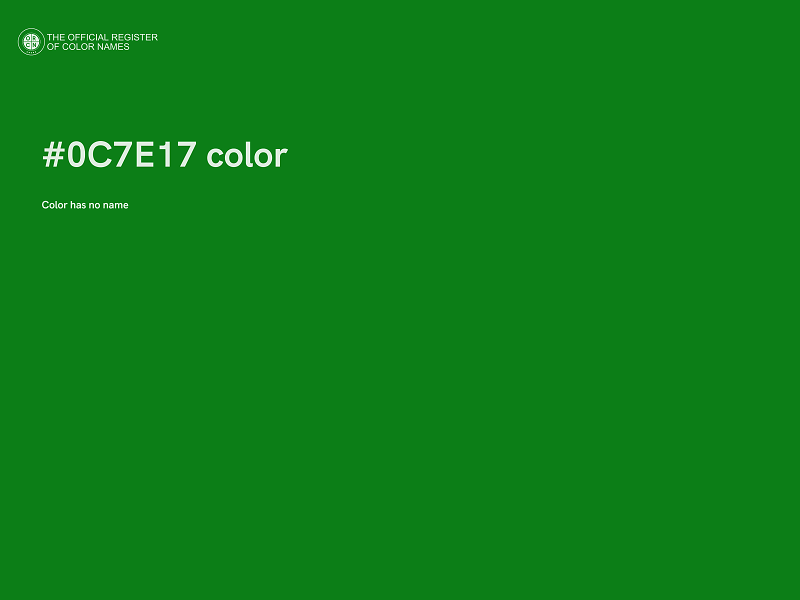 #0C7E17 color image