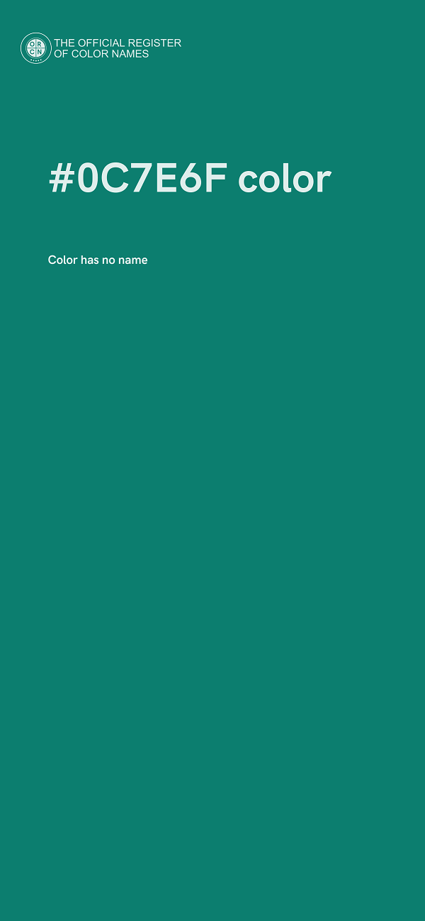 #0C7E6F color image