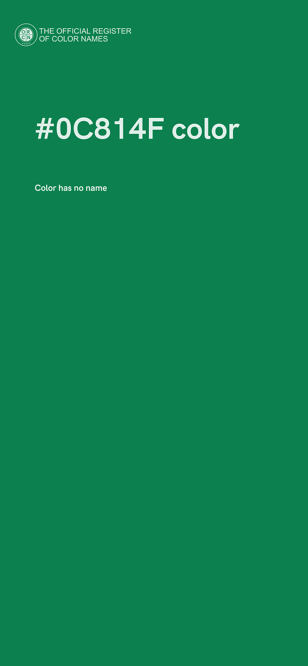 #0C814F color image