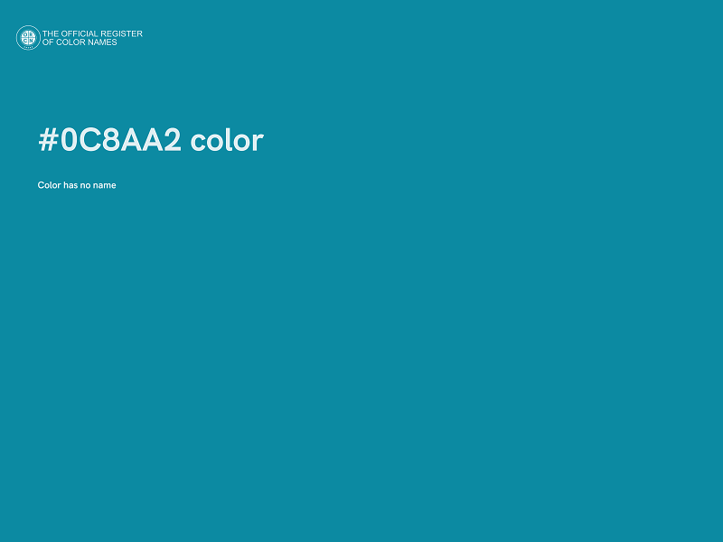 #0C8AA2 color image