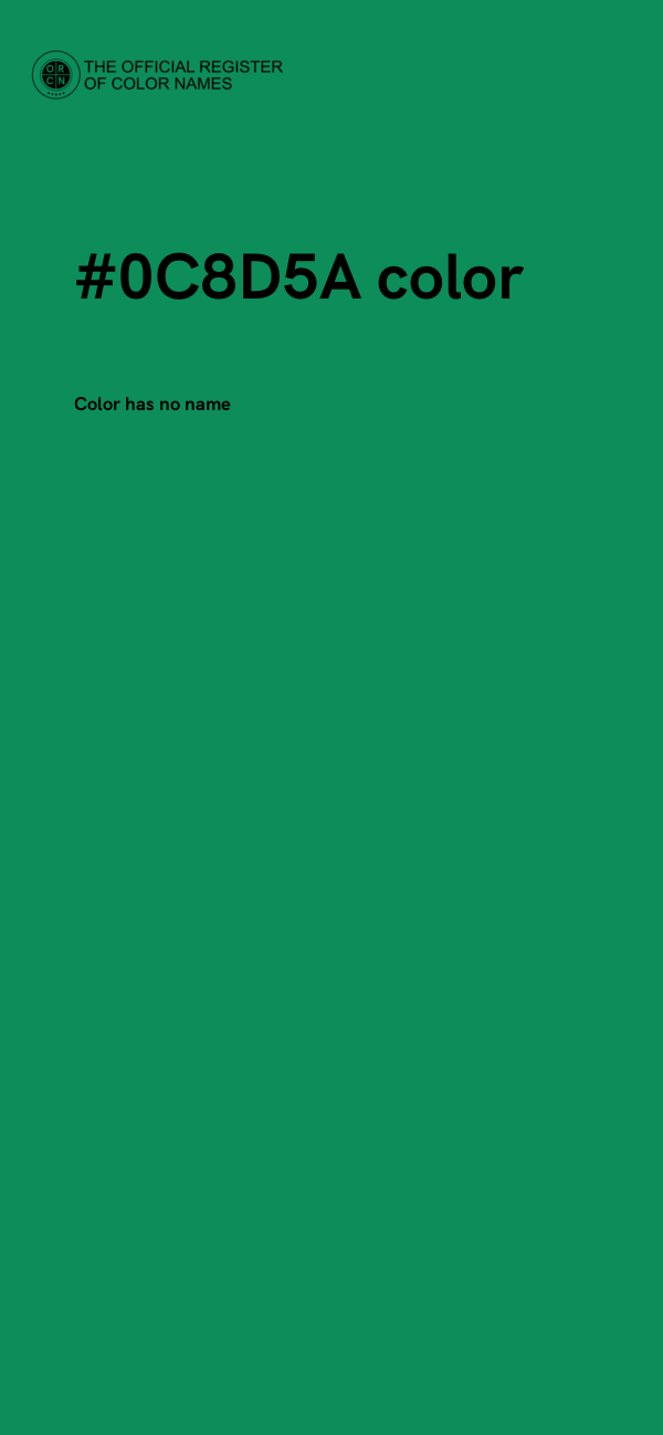 #0C8D5A color image