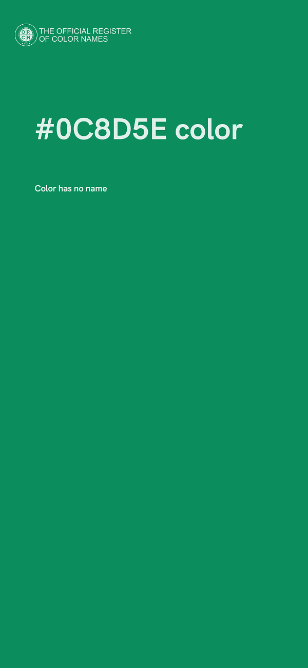 #0C8D5E color image