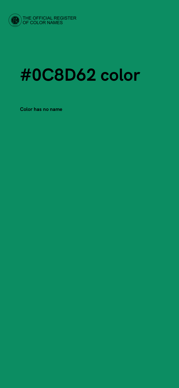 #0C8D62 color image