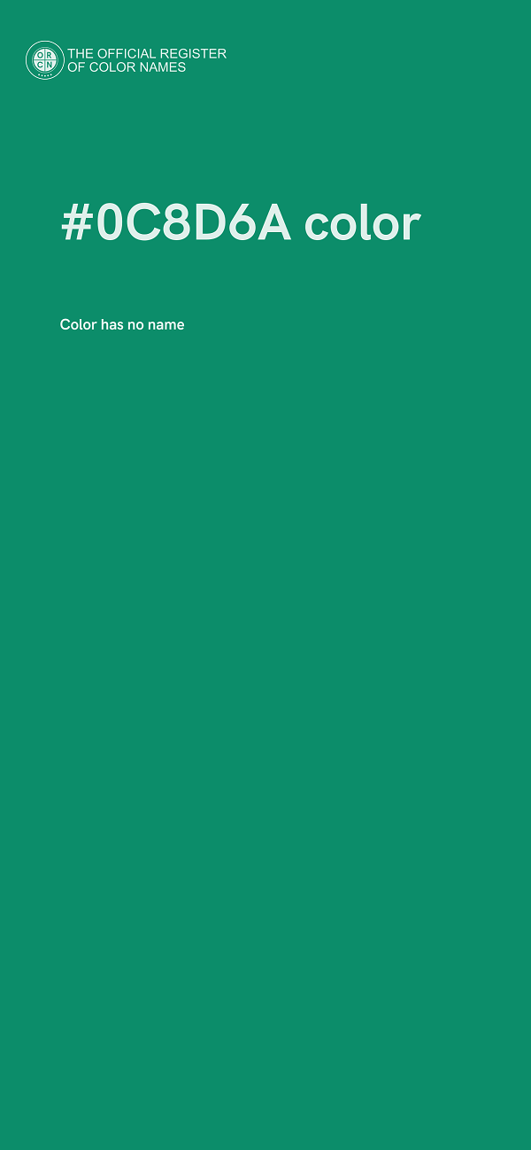 #0C8D6A color image