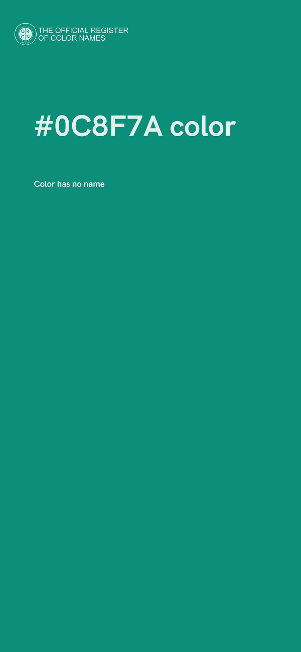 #0C8F7A color image