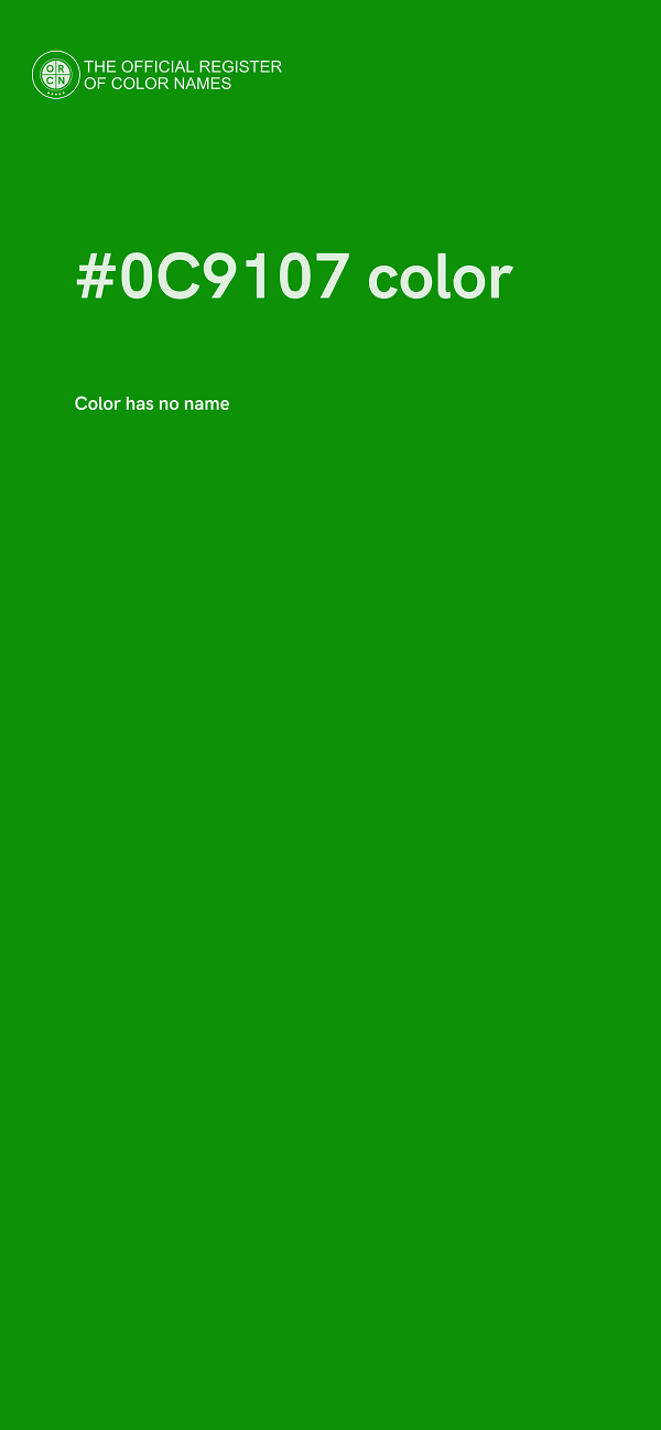 #0C9107 color image