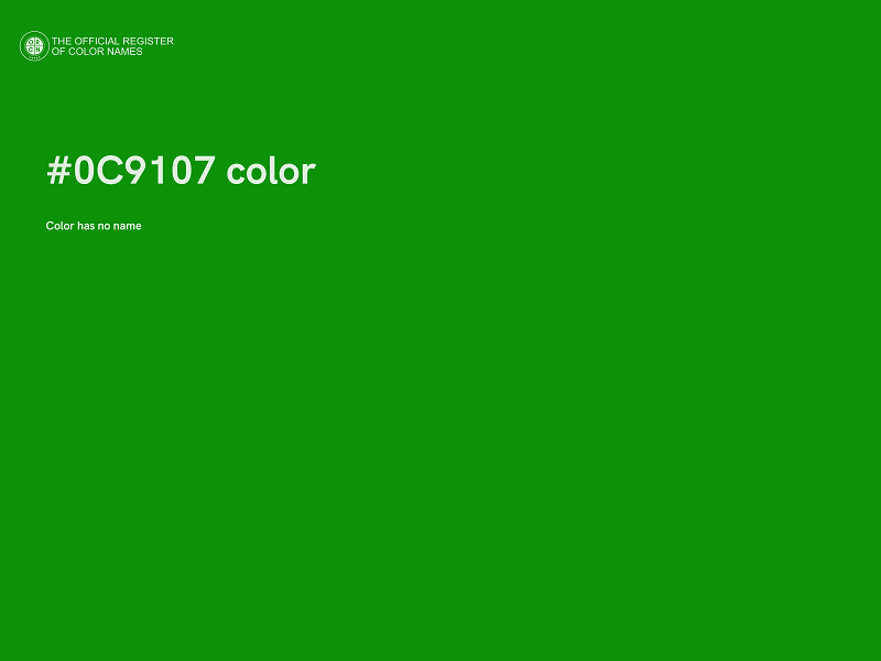 #0C9107 color image