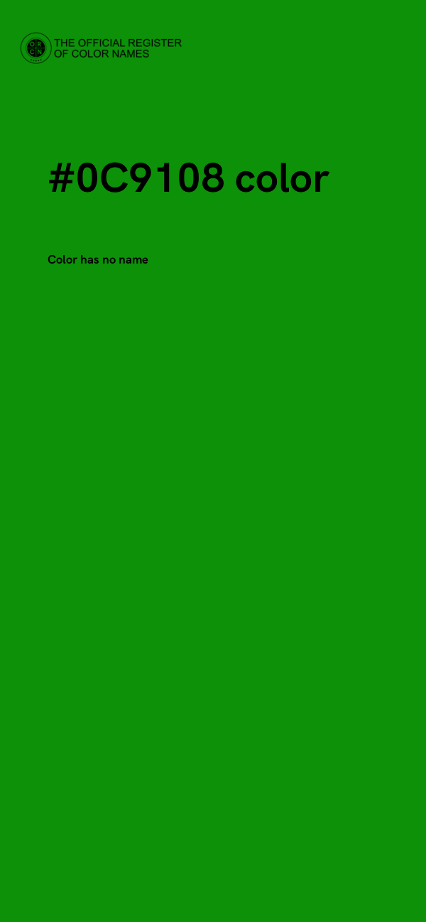 #0C9108 color image
