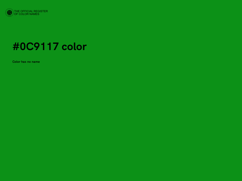 #0C9117 color image