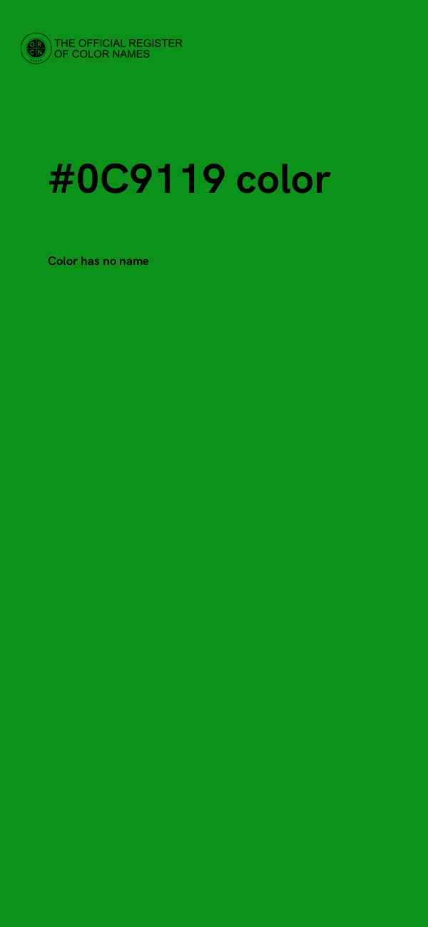 #0C9119 color image