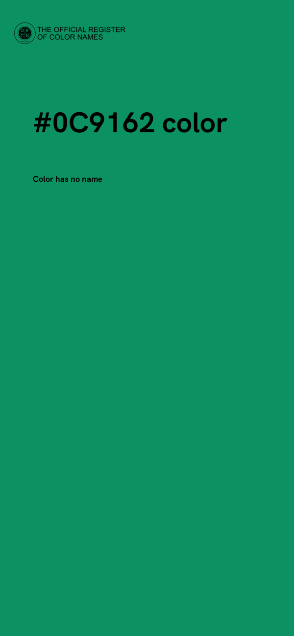 #0C9162 color image