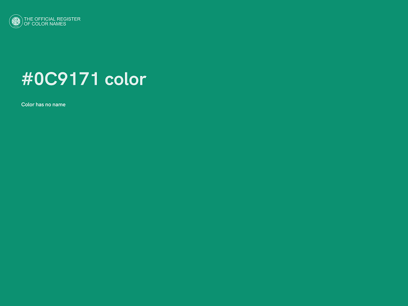#0C9171 color image