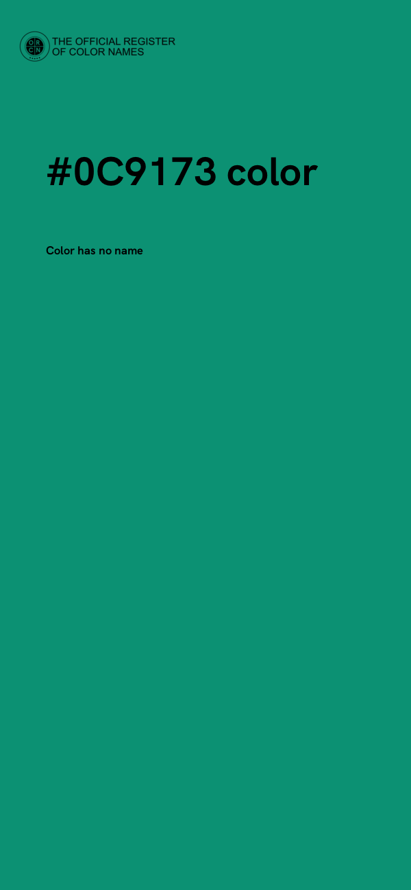 #0C9173 color image