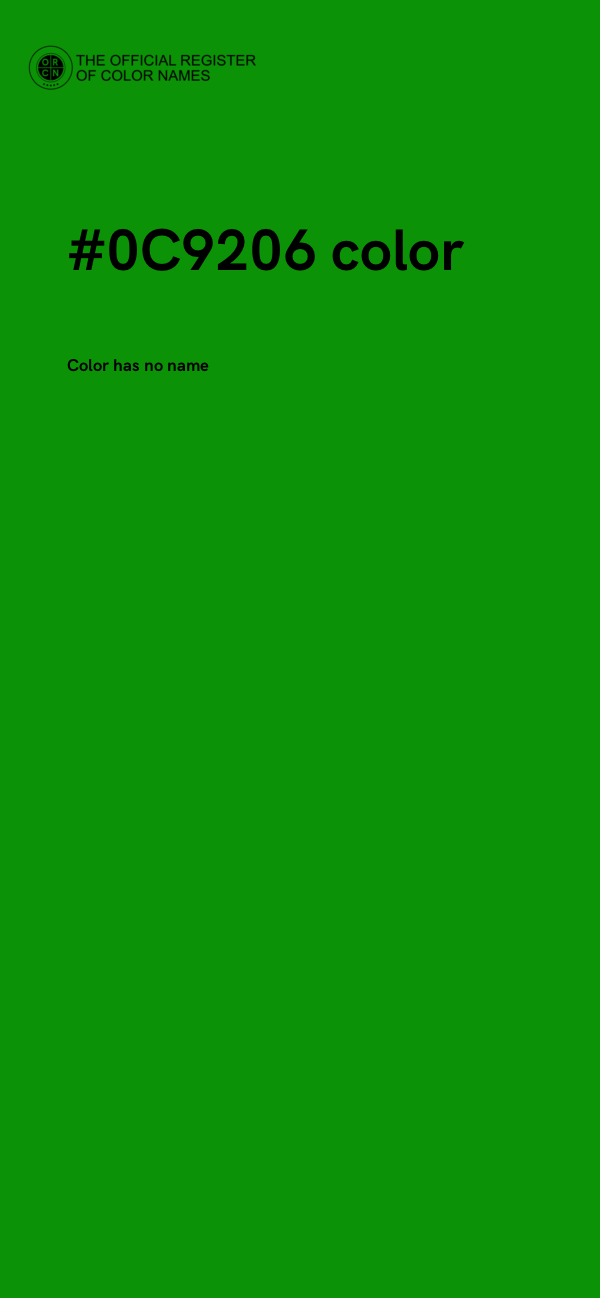 #0C9206 color image