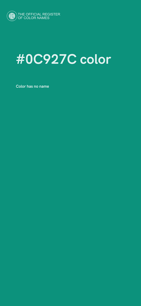 #0C927C color image