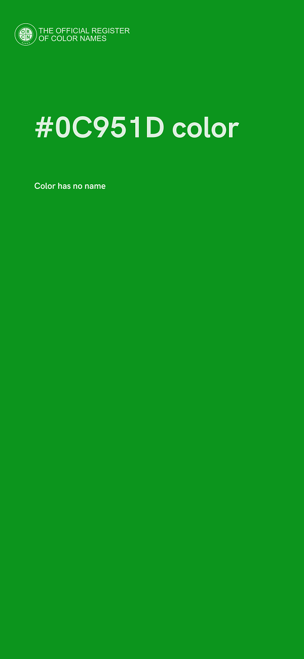 #0C951D color image