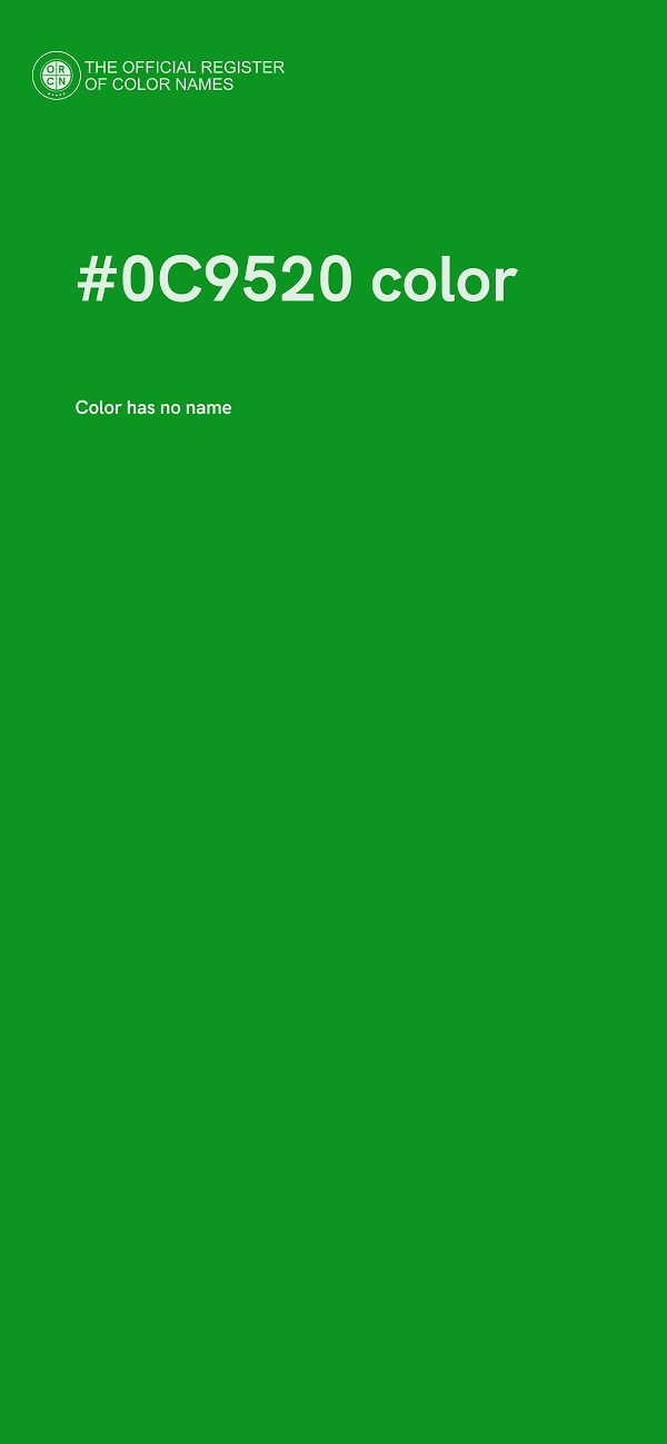 #0C9520 color image