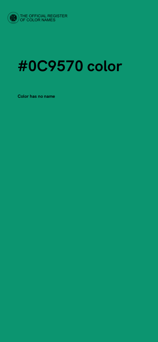 #0C9570 color image