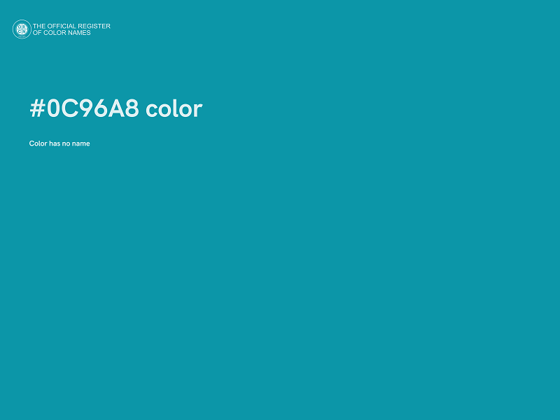 #0C96A8 color image