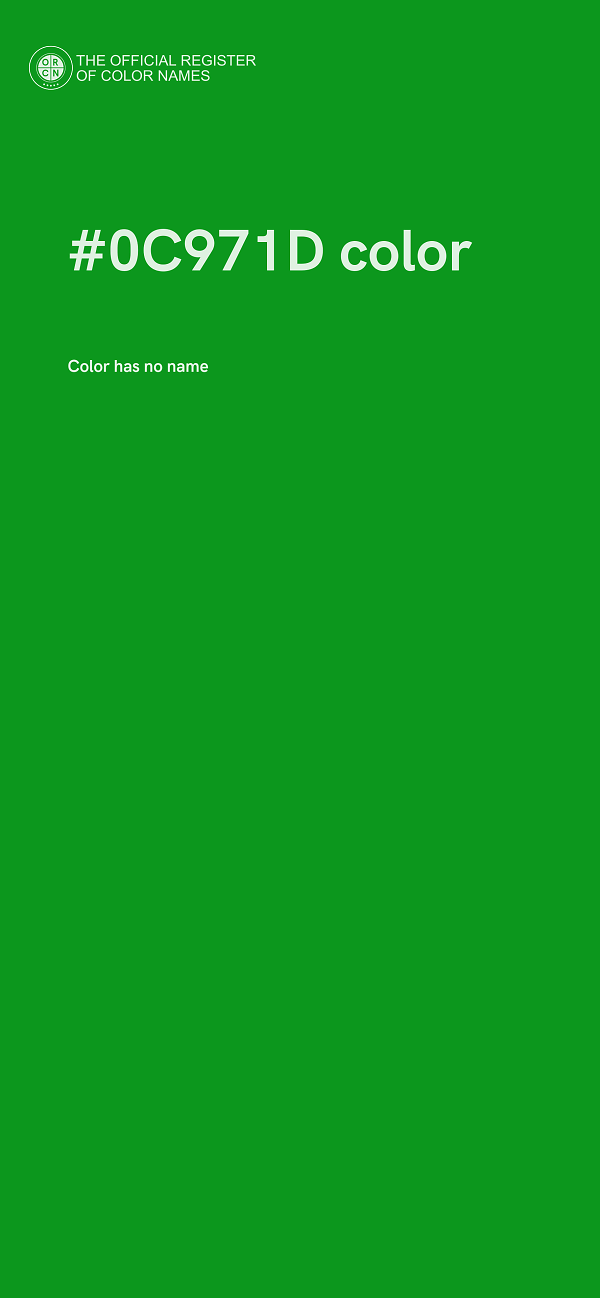 #0C971D color image