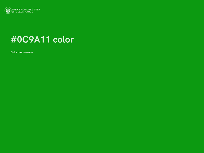 #0C9A11 color image