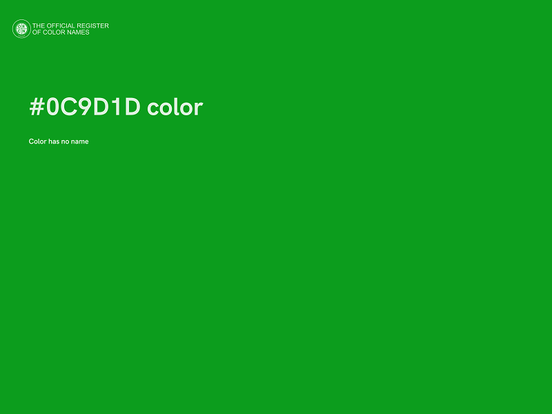 #0C9D1D color image