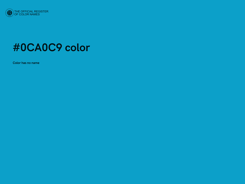 #0CA0C9 color image