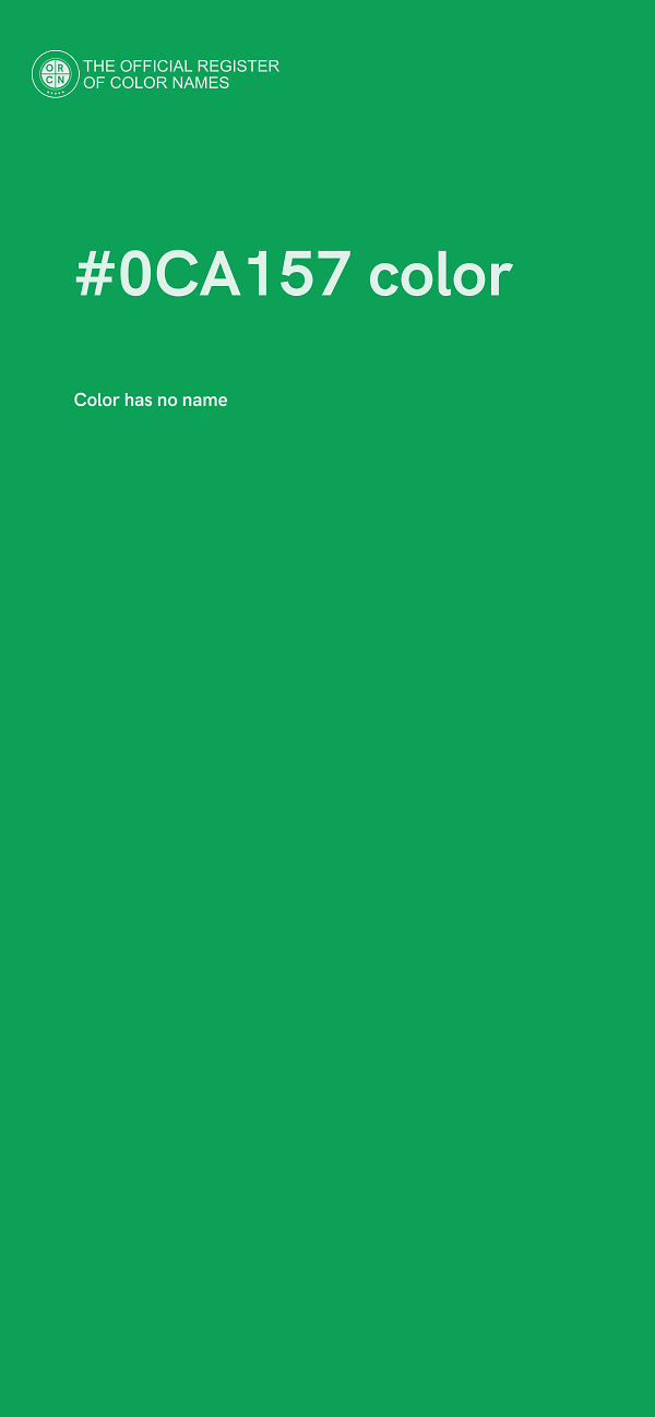 #0CA157 color image