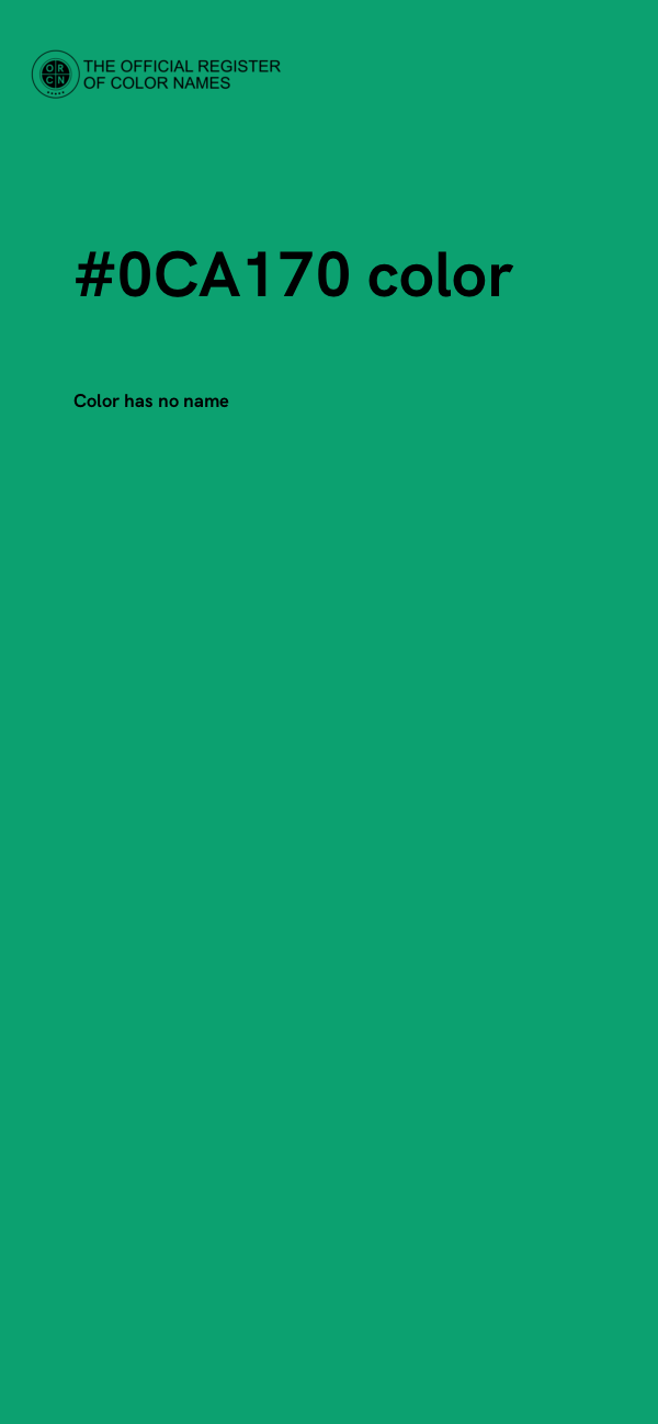 #0CA170 color image