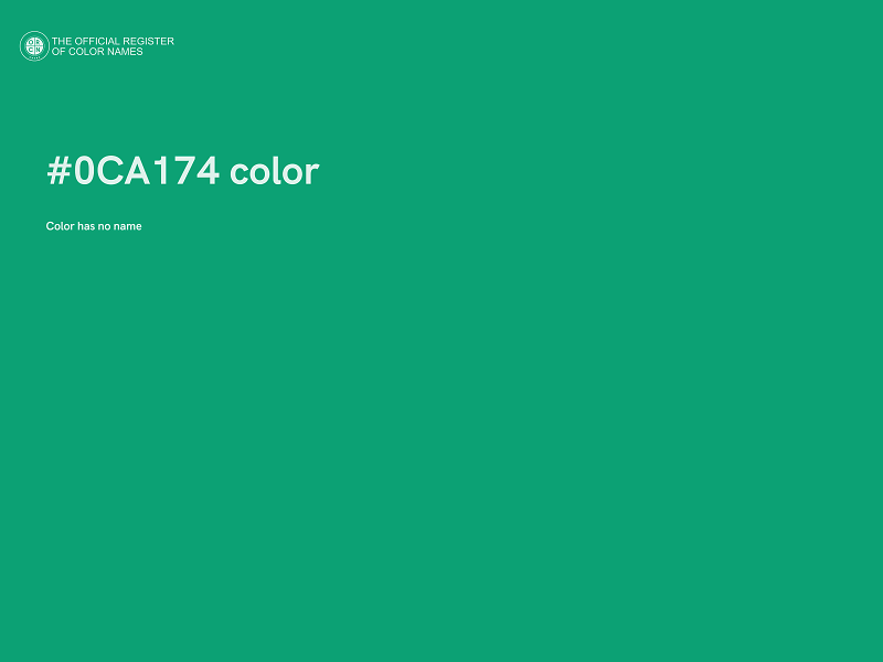 #0CA174 color image