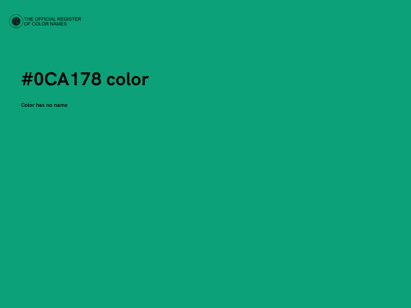#0CA178 color image