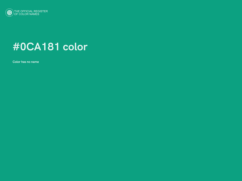 #0CA181 color image