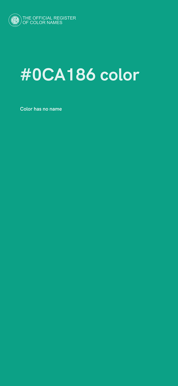 #0CA186 color image