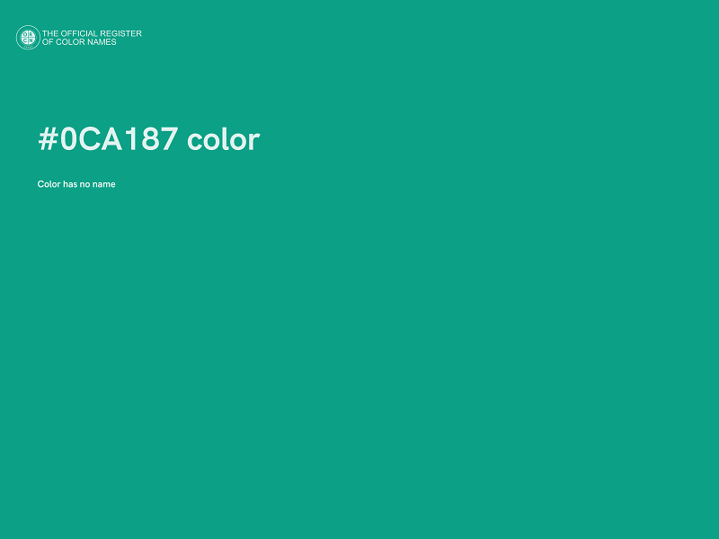 #0CA187 color image