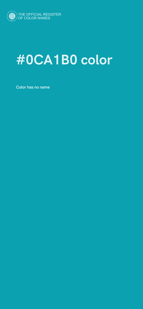 #0CA1B0 color image