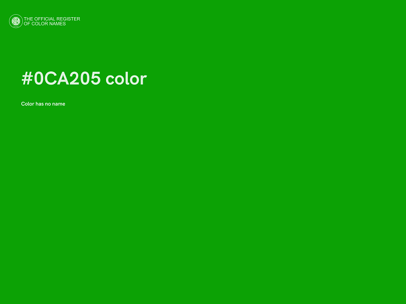 #0CA205 color image