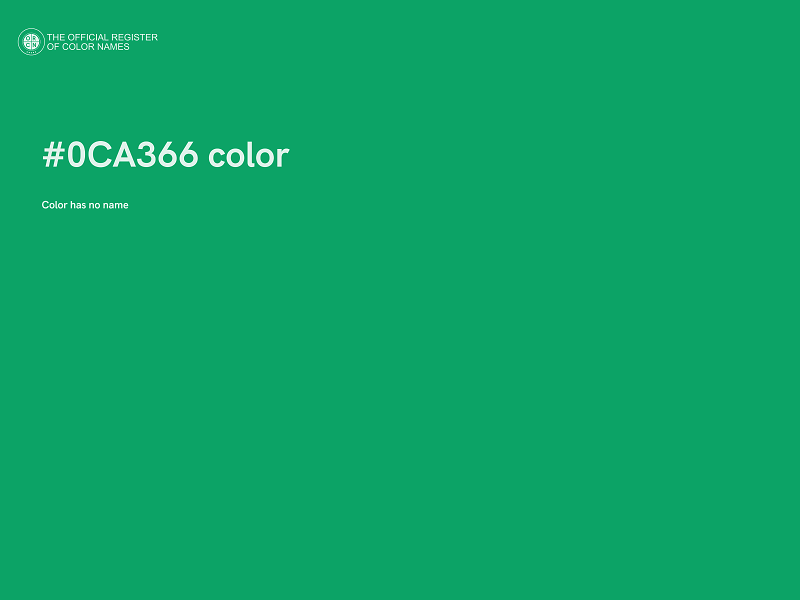 #0CA366 color image
