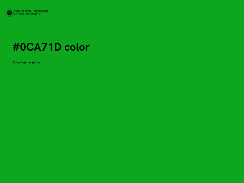 #0CA71D color image