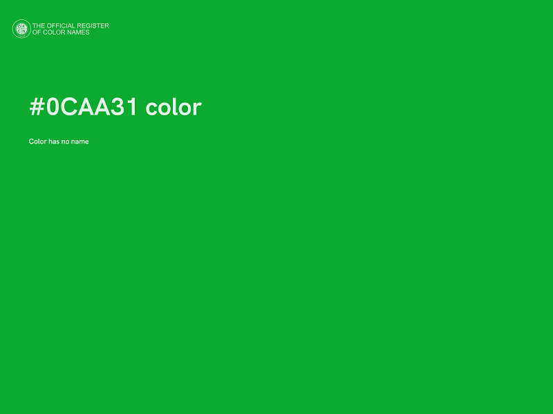 #0CAA31 color image