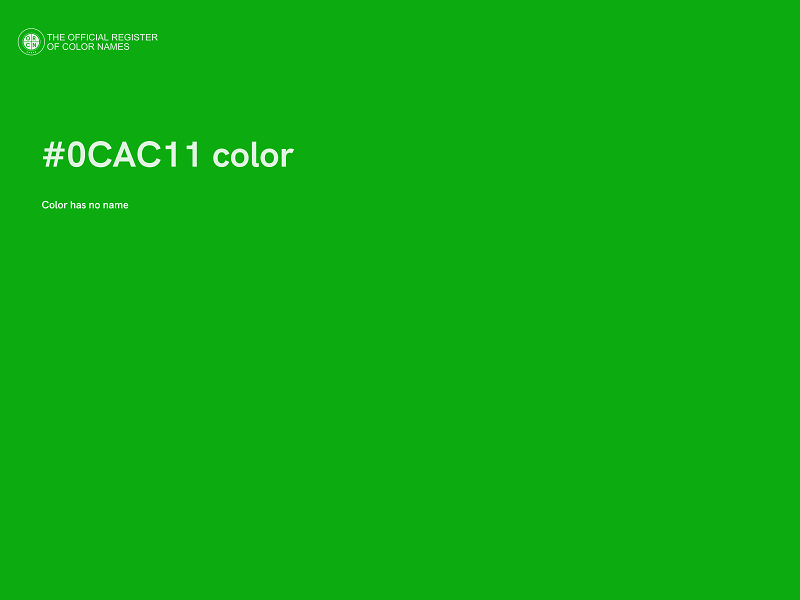 #0CAC11 color image