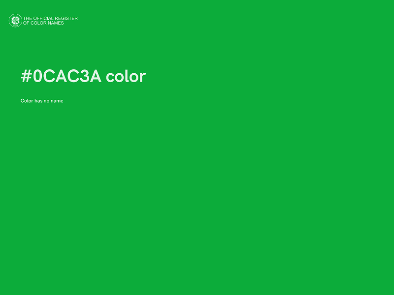 #0CAC3A color image