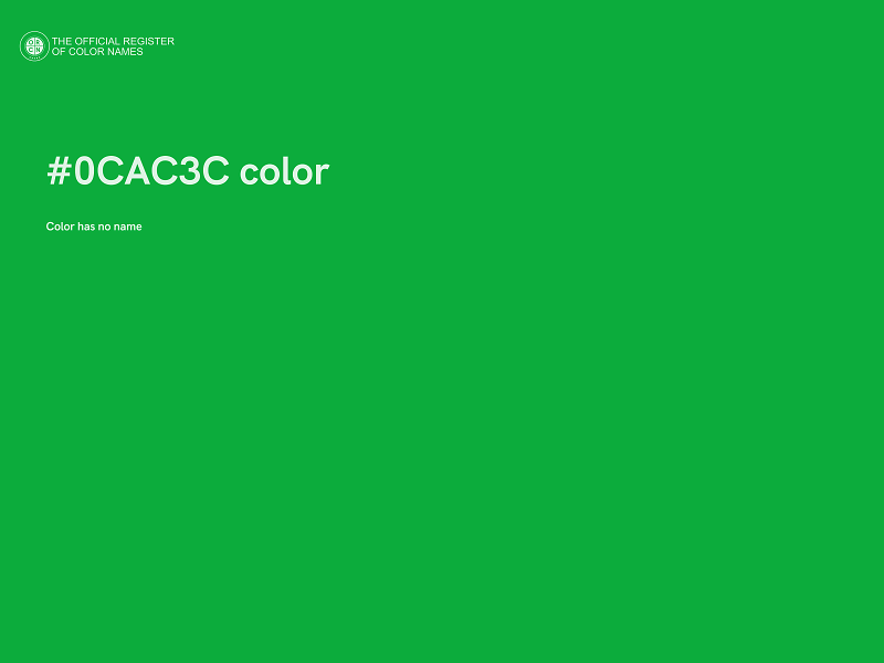 #0CAC3C color image