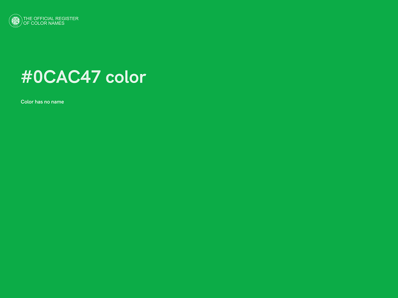 #0CAC47 color image