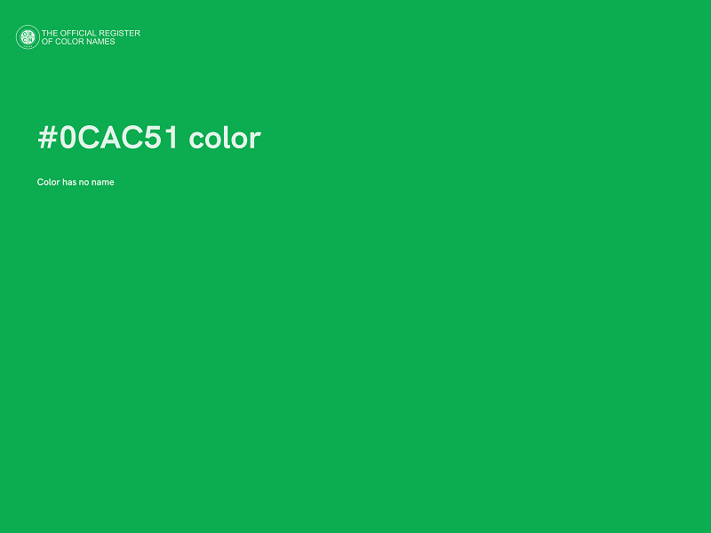 #0CAC51 color image