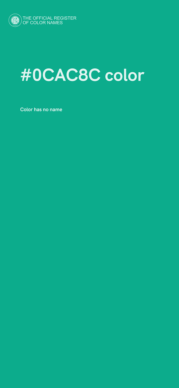 #0CAC8C color image