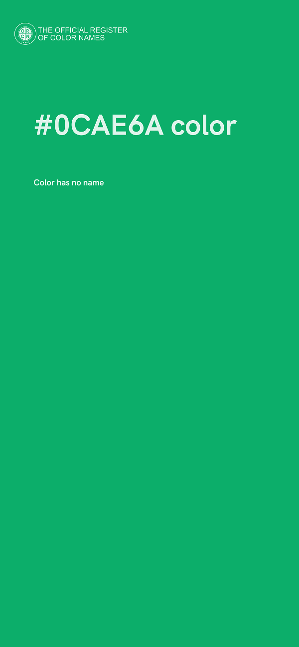 #0CAE6A color image