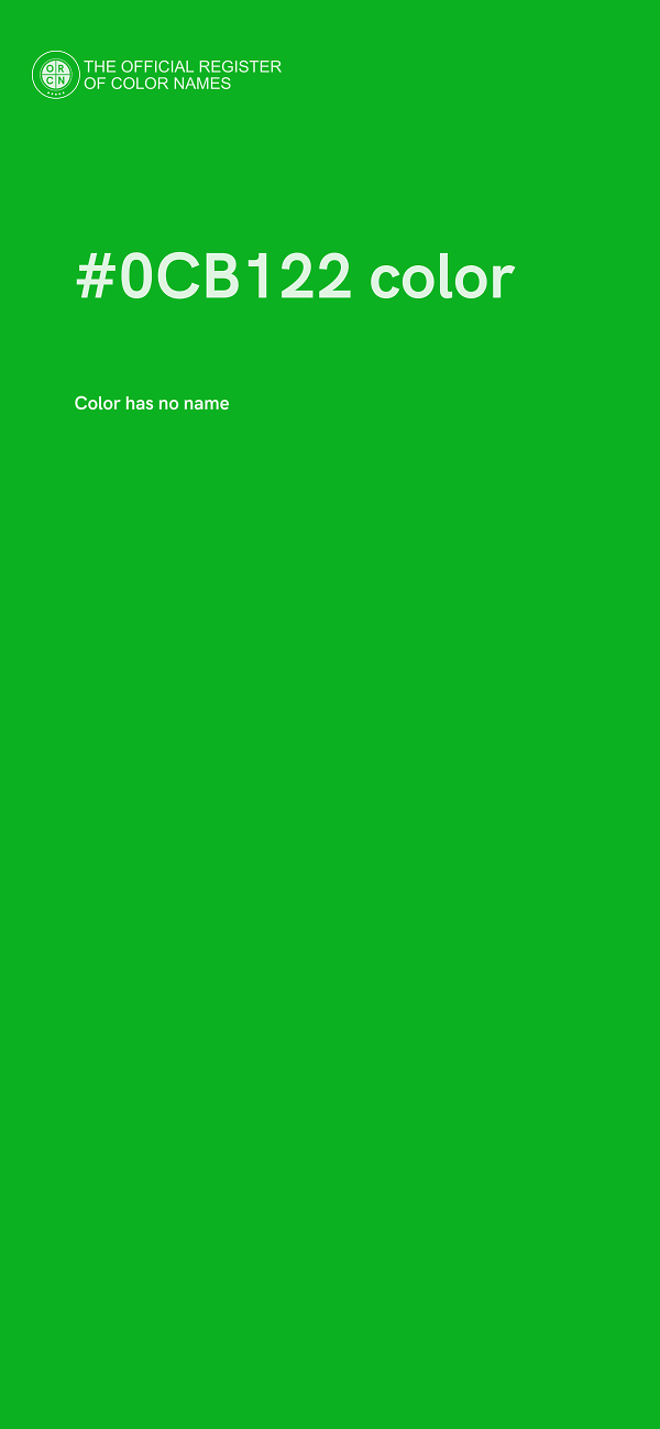 #0CB122 color image
