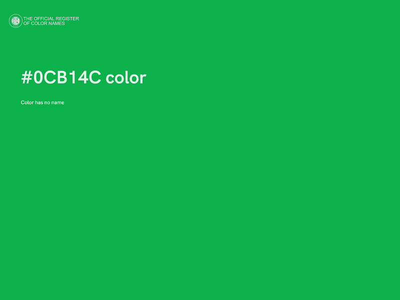 #0CB14C color image