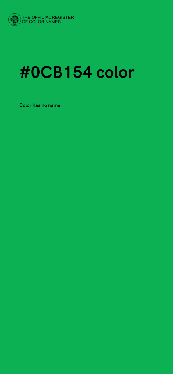 #0CB154 color image