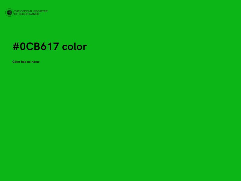 #0CB617 color image